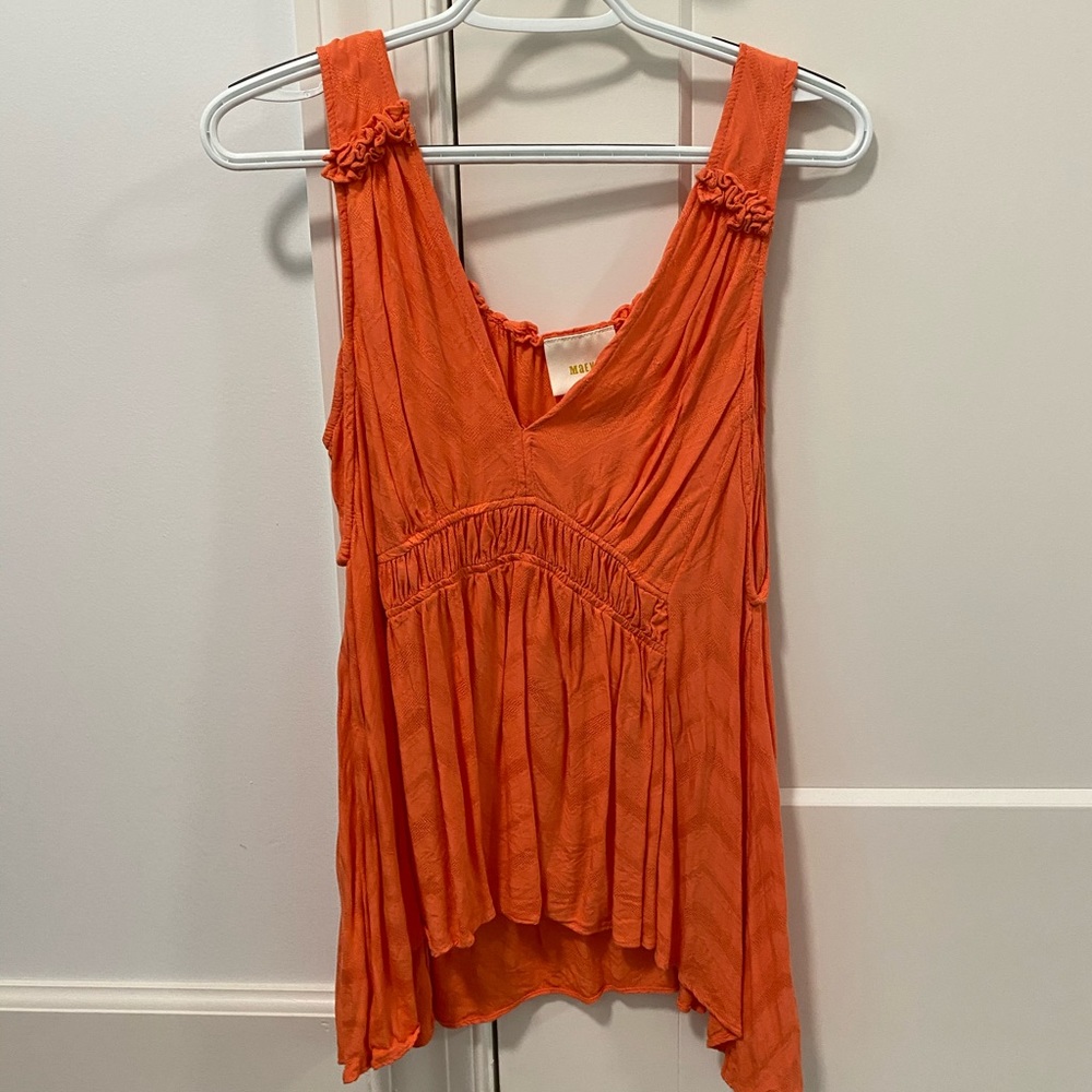 Orange Tank Top